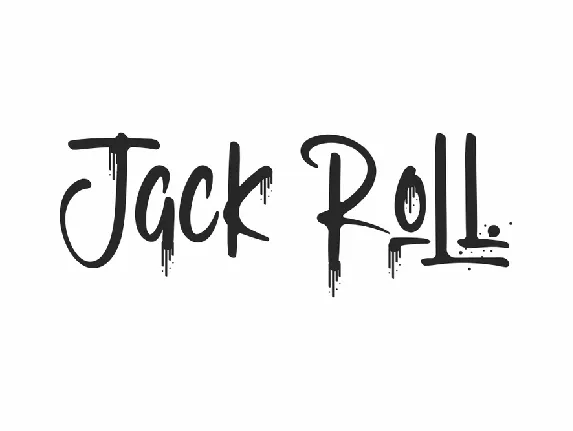 Jack Roll Demo font