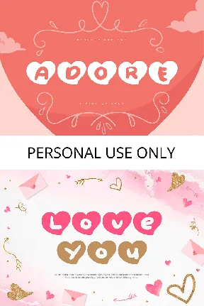 Adore font