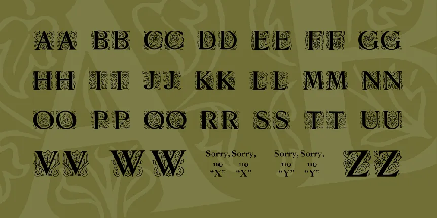 Zallman Caps font