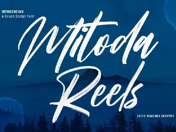 Mitoda Reels font