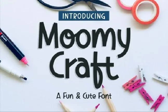 Moomy Craft Display font