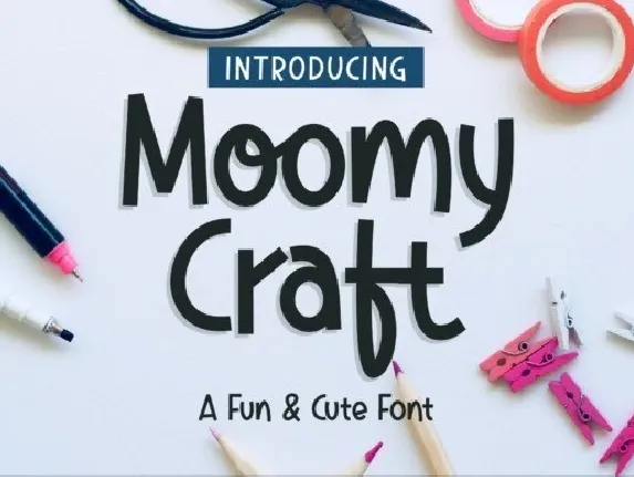 Moomy Craft Display font