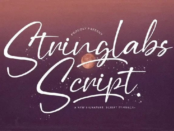 Stringlabs Script font