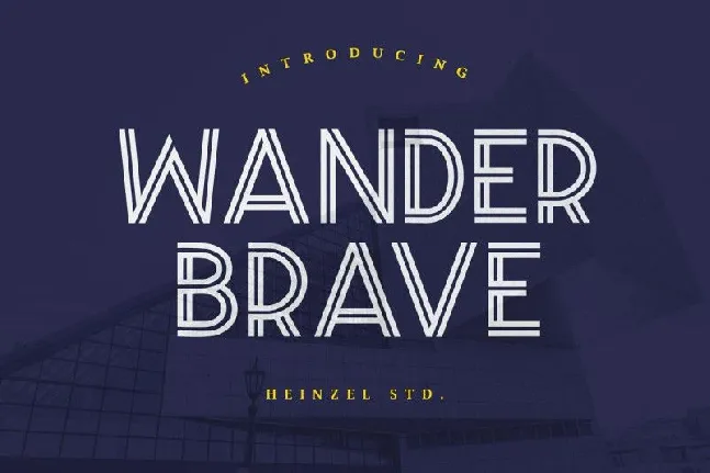 Wander Brave font