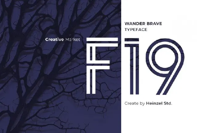 Wander Brave font