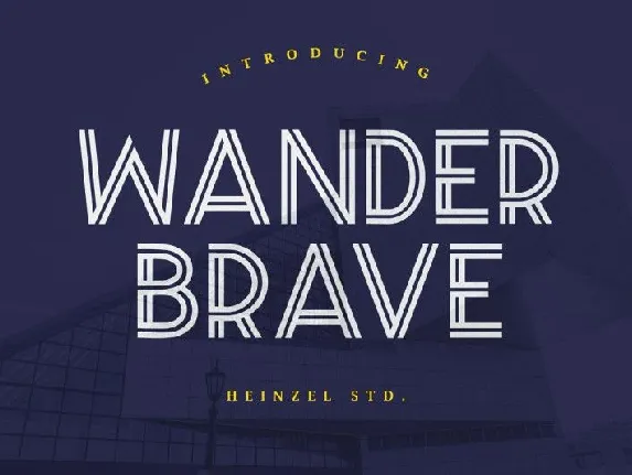 Wander Brave font