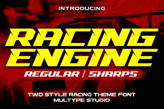 Racing Engine font