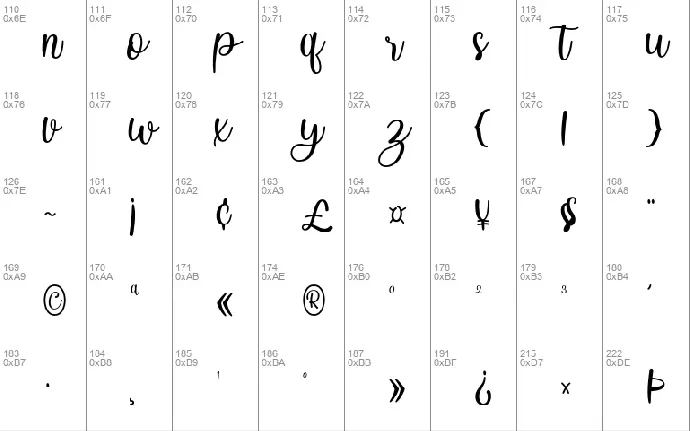 Ayanalove font