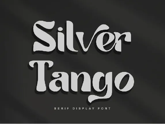 Tango Silver font