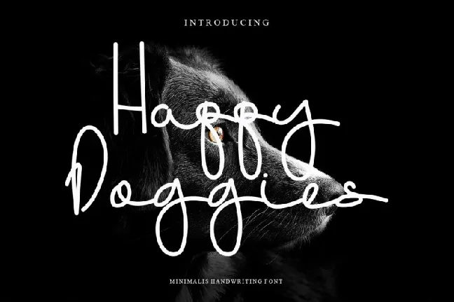 Happy Doggies font