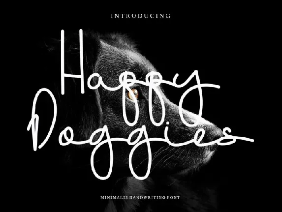 Happy Doggies font