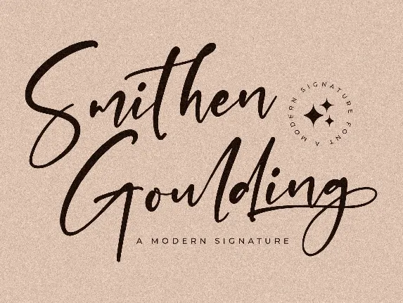 Smithen Goulding font