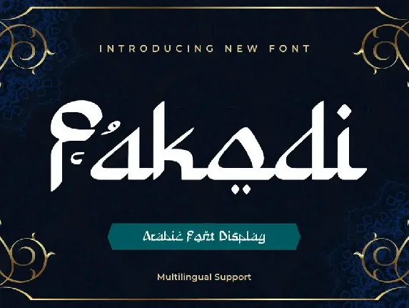 Fakodi font