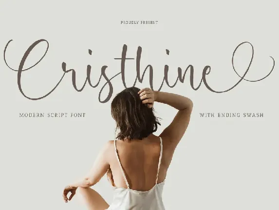 Cristhine font