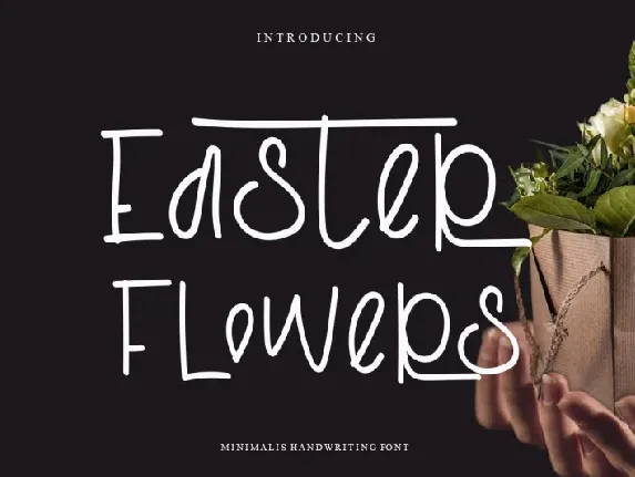 Easter Flowers font