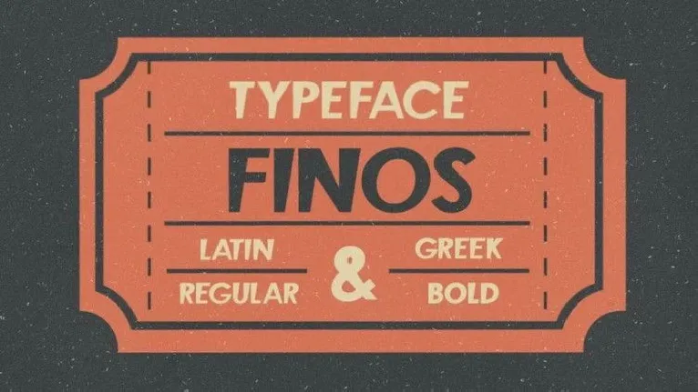 Finos font