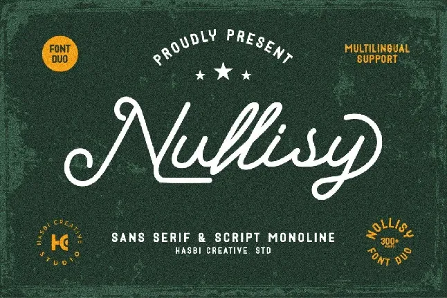 Nullisy font