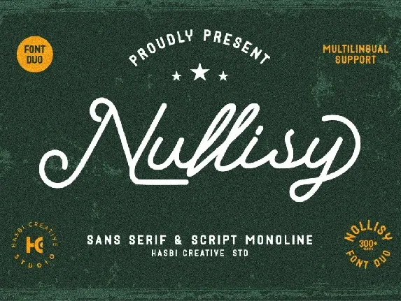 Nullisy font