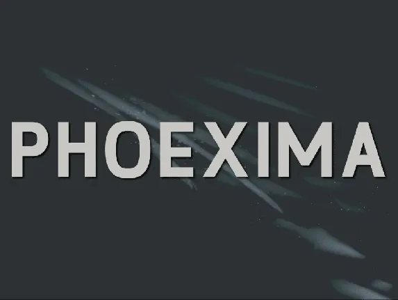 Phoexima font