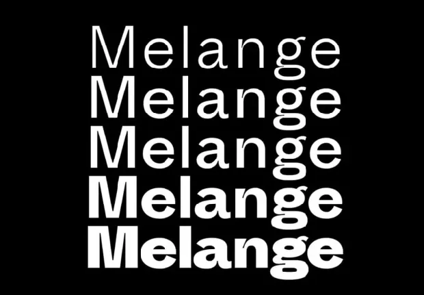 Melange Family font