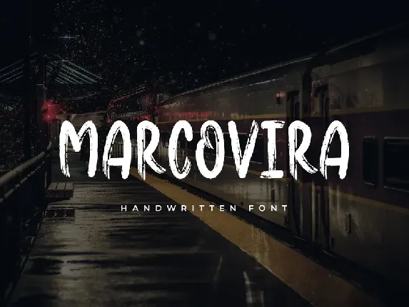 Marcovira font