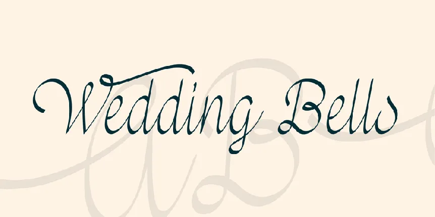 Wedding Bells font