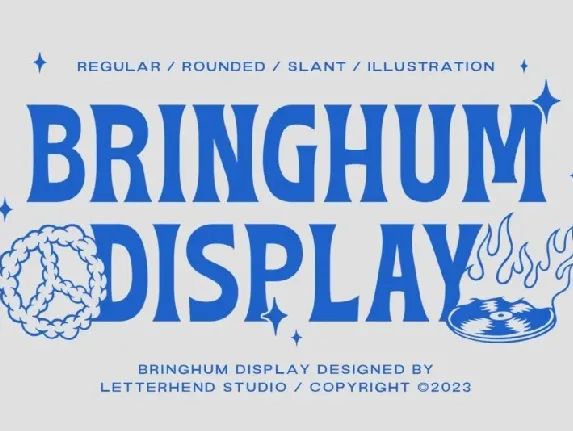 Bringhum font