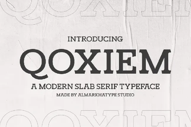 Qoxiem font