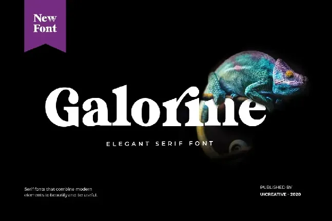 Galorine font