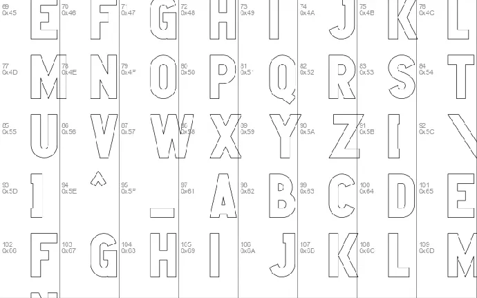 Khela Outline font