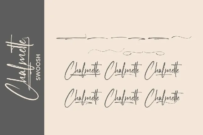 Chalmette Demo font