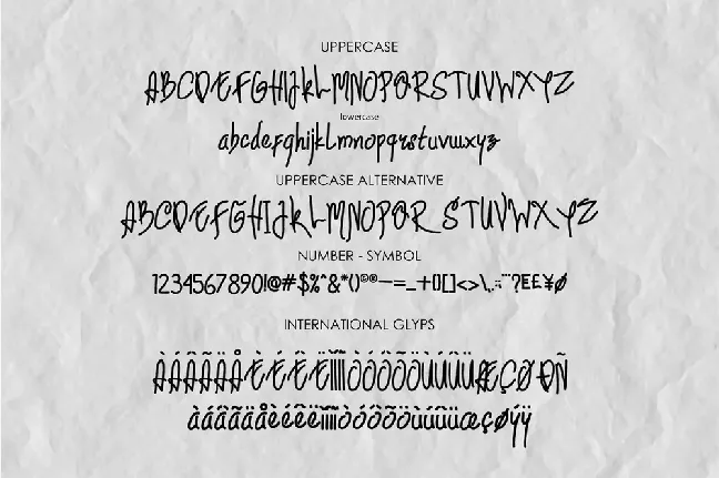 Rowdy font