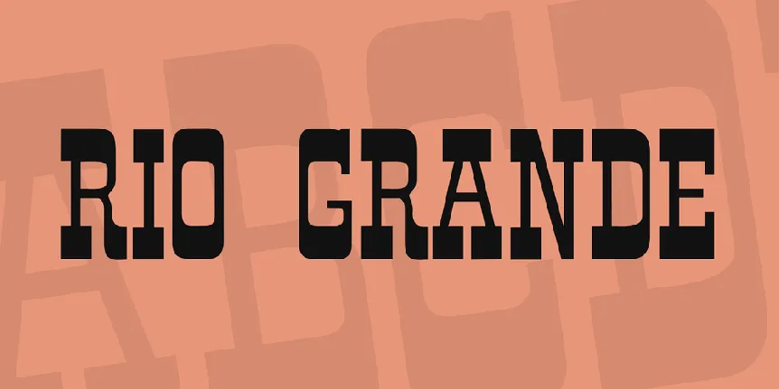 Rio Grande font