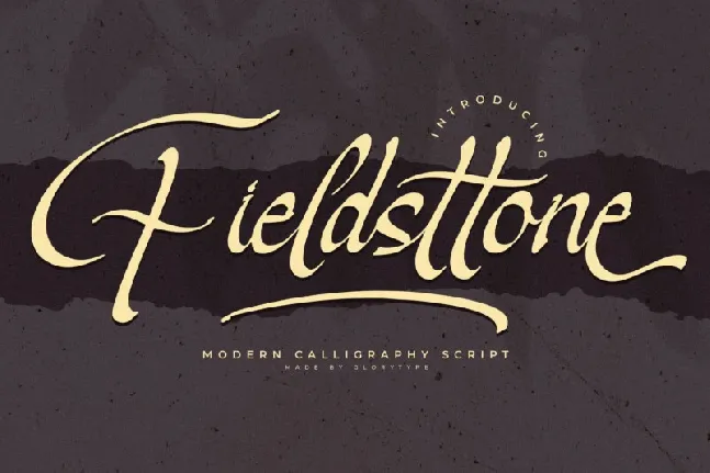 Fieldsttone font