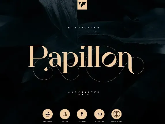 Papillon font