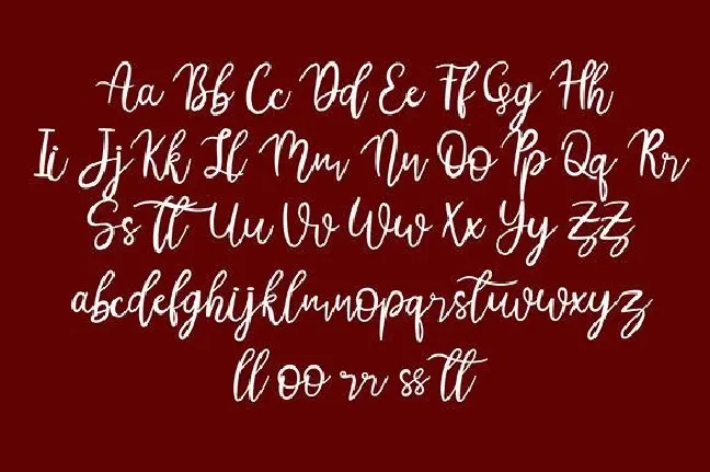 Austina Script font