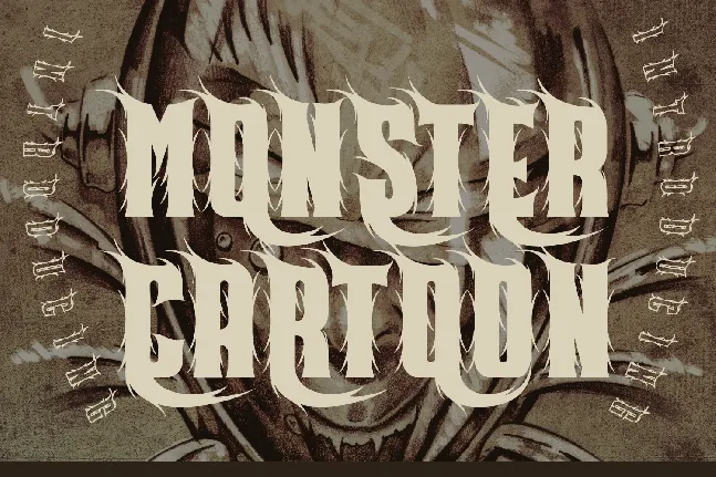 Monster Cartoon Demo font