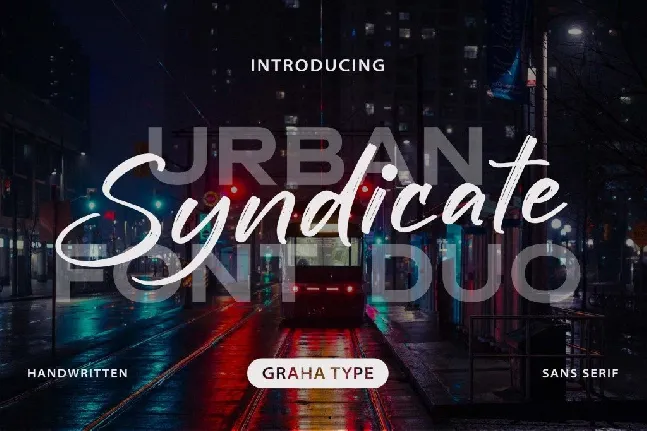 Urban Syndicate Sans DEMO font