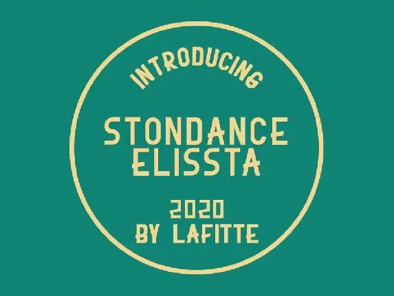 Stonedance Elissta font