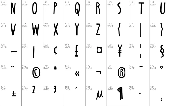 Rounstac font