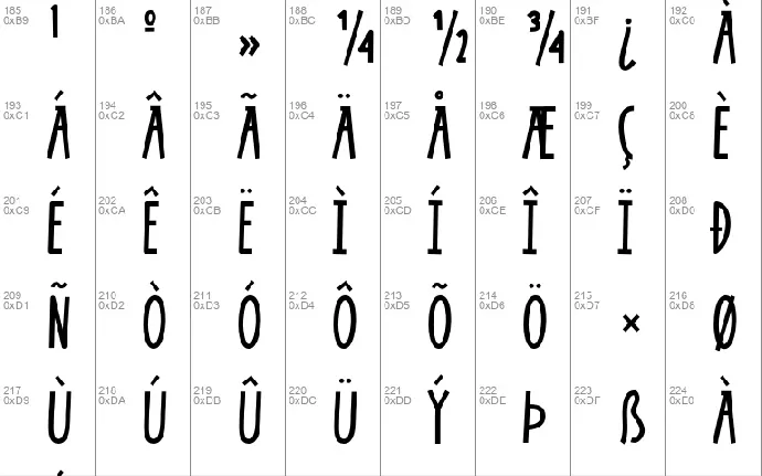 Rounstac font