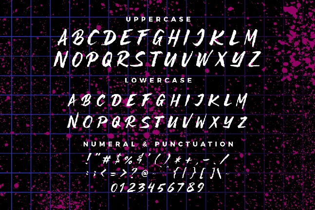 StreakerFreaker font