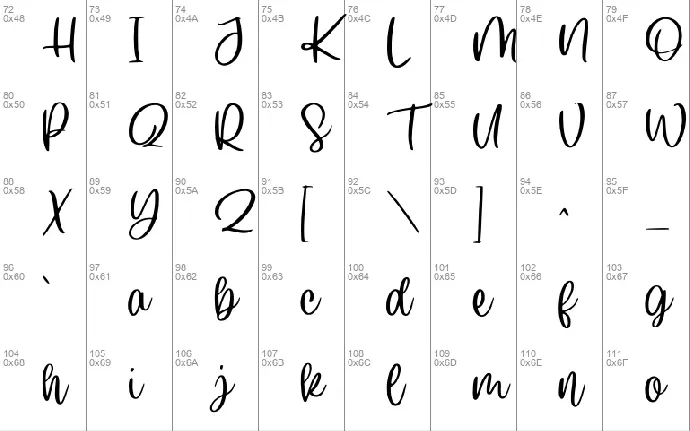 Silkplum font