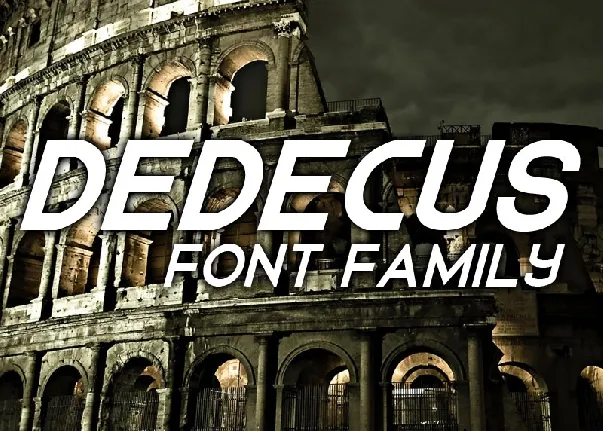 Dedecus font