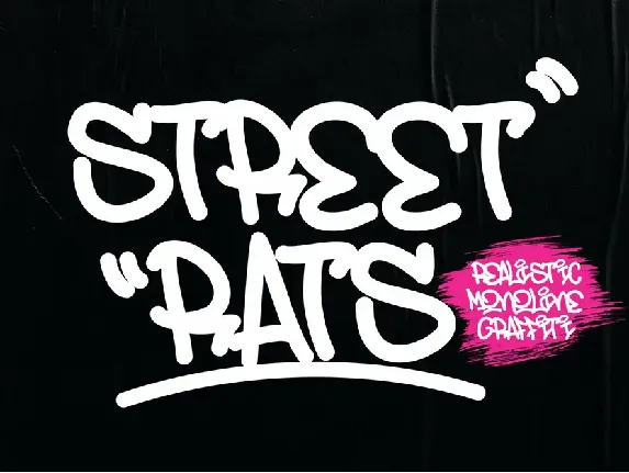 Street Rats font