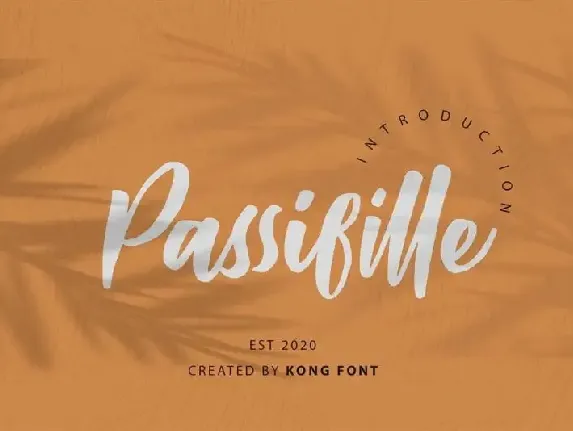 Passifille Script font