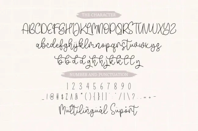 Mells Butter font