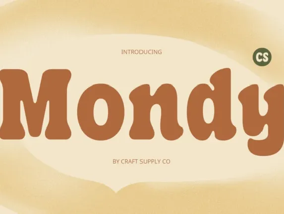 CS Mondy font