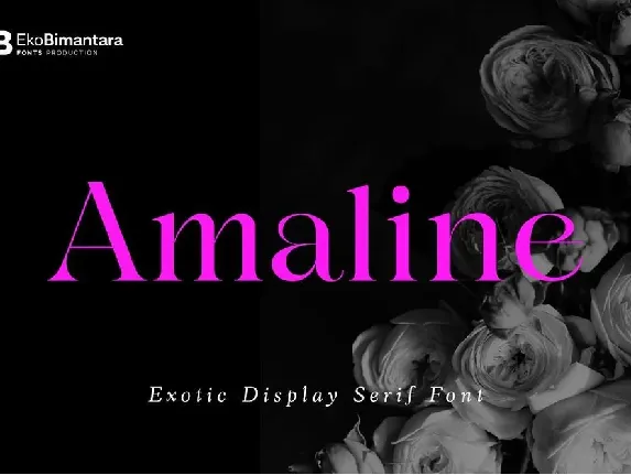 Amaline font