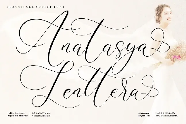 Anatasya Lenttera font